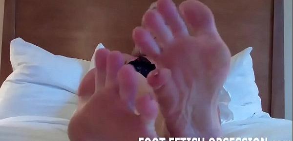  We want you to cover our tiny feet with your hot cum